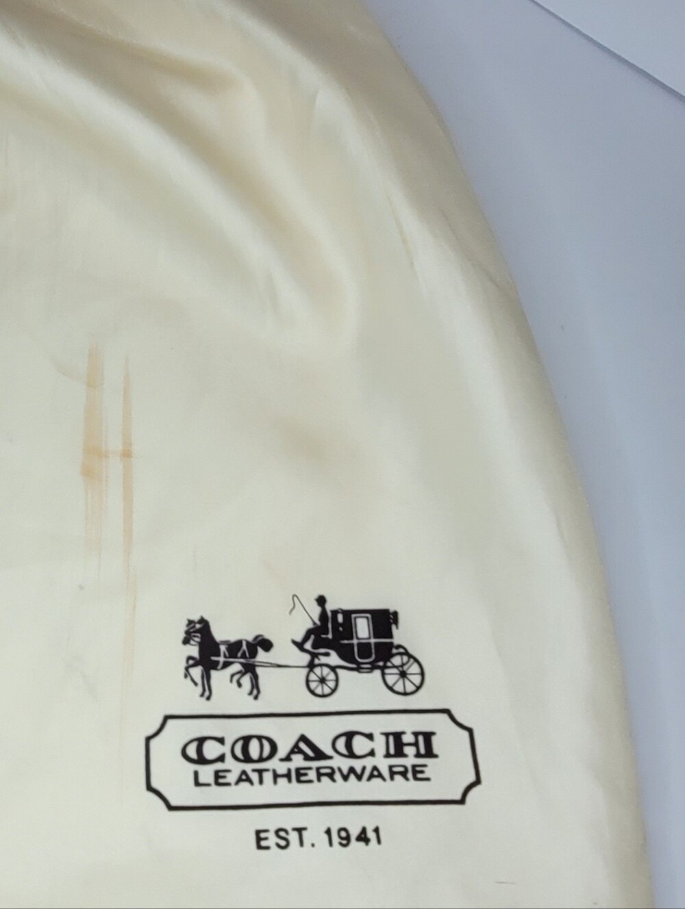 Coach Drawstring Dust Storage Bag - Picture 4 of 4